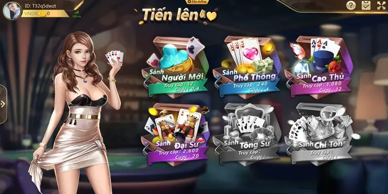 Thỏa sức với game bài đổi thưởng KO66 Tiến Lên kịch tính