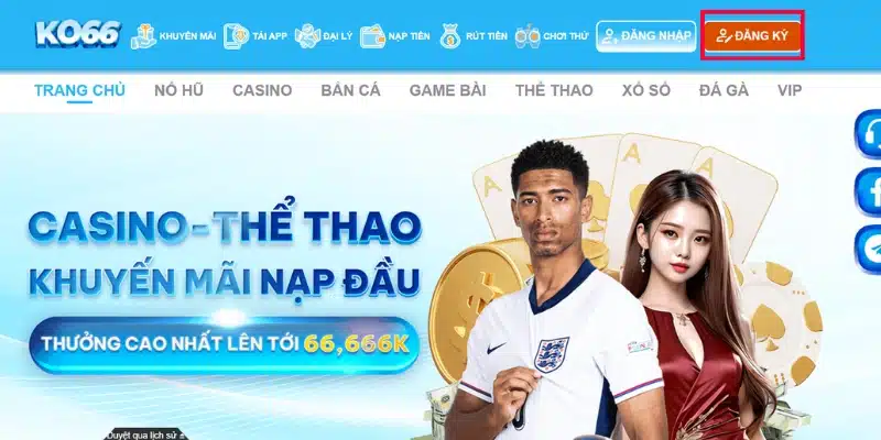 Truy cập trang chủ của cổng cá cược trực tuyến
